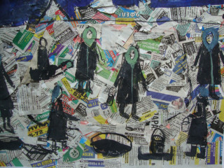 «Невская вода. Ленинград» Кузинская Екатерина 11 лет Победитель в номинации «Интересная техника исполнения»