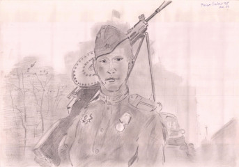 «Орденоносец» Бибко Максим 14 лет Победитель в номинации «Интересная техника исполнения»