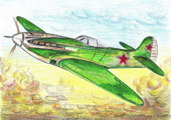 «На защите воздушного пространства» Ганичева София 7 лет