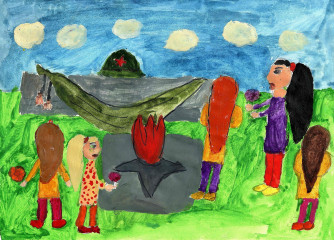 «Помним и гордимся!» Долматова Ульяна 8 лет