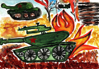 «Танкисты, вперед!» Закиров Амирхан 6 лет