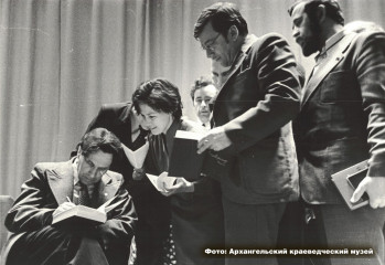 Федор Абрамов в Доме журналиста, 20 апреля 1978 г.