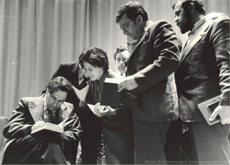 Федор Абрамов в Доме журналиста, 20 апреля 1979 