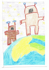 «Мы с Марса» Абрамова Дарья 5 лет