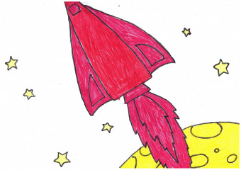«Полет ракеты»Буханова Инна 9 лет