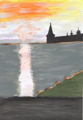 Цюра Нина Николаевна «Свиточная с южной стороны монастырской стены» 63 года