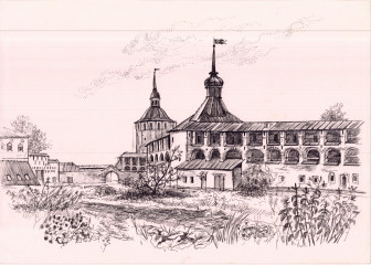 Данилова Елена Валерьевна «Древние стены» 50 лет 1 место