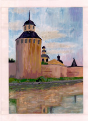 Острякова Анастасия «У стен древнего монастыря»14 лет