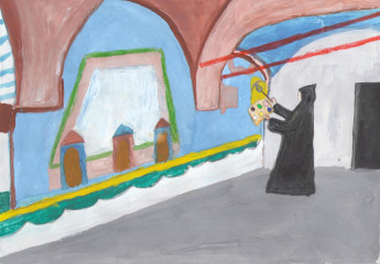 Озерова Анна «Любим Агеев расписывает Северную паперть Успенского собора» 8 лет