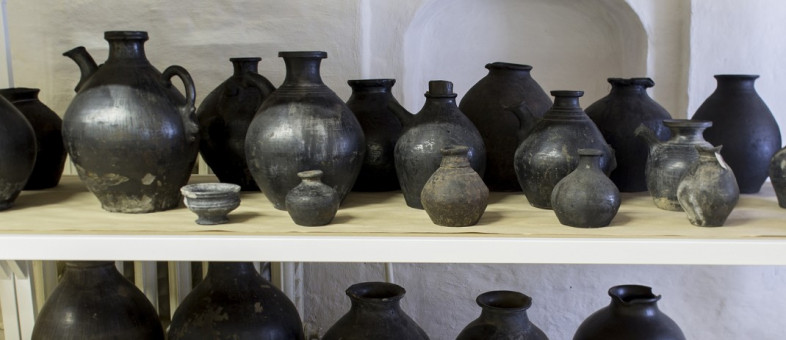 Открытый фонд керамики в Уксусных кельях Кирилл-Белозерского монастыря
