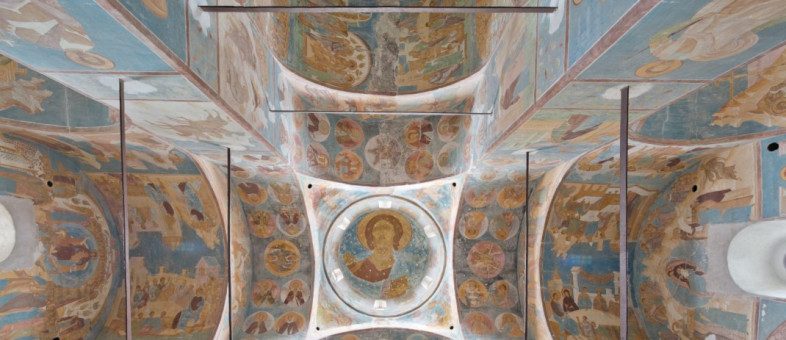 Фрески Дионисия в соборе Рождества Богородицы